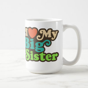 Jag Kärlek min stora syster Kaffemugg