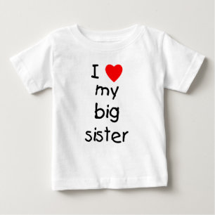 Jag Kärlek min stora syster Tee Shirt