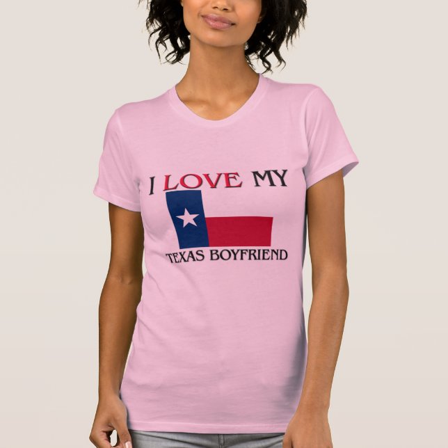 Jag Kärlek Min Texas Boykompis Tee Shirt (Framsida)