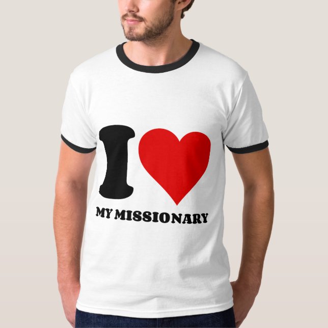 JAG KÄRLEK MIN TJÄNSTEMÄN T SHIRT (Framsida)