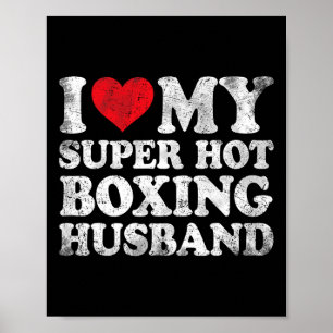 Jag Kärlek min Toppen Hett Boxing Make Alla hjärta Poster