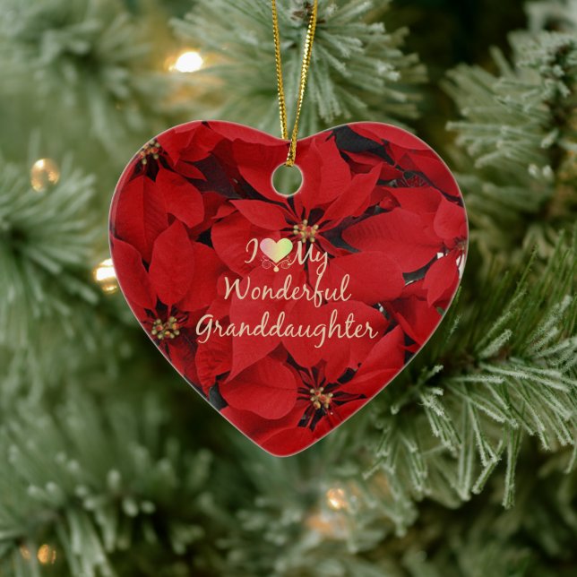 Jag Kärlek min underbara fardotter. Julgransprydnad Keramik (Träd)