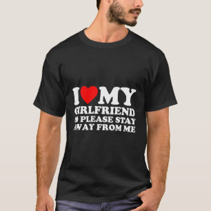 Jag Kärlek min vän i Kärlek min vän så stanna bort T Shirt