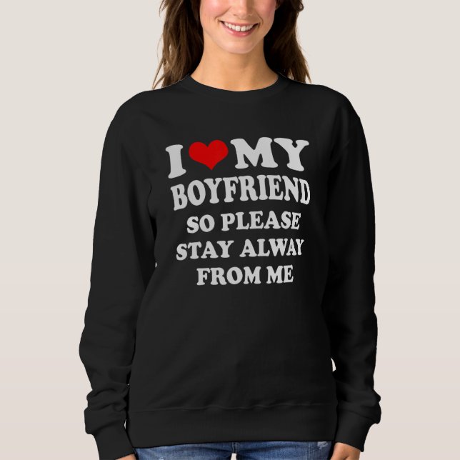 Jag Kärlek min vän, så håll dig borta från mig 3 T Shirt (Framsida)