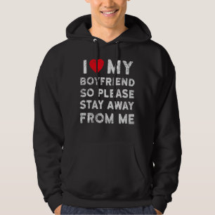 Jag Kärlek min vän, så håll dig borta från mig 5 Hoodie