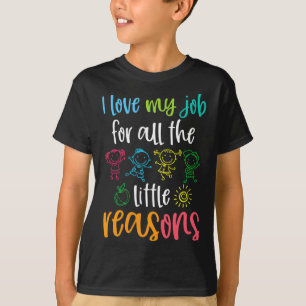 Jag Kärlek mitt jobb av alla små skäl 100 dagar T Shirt