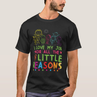 Jag Kärlek mitt jobb av alla små skäl T Shirt