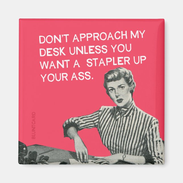 Jag kärlek mitt jobb magnet (Framsidan)