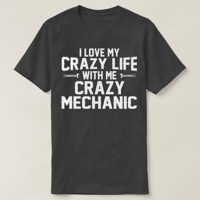 JAG KÄRLEK MITT KRAZISKA LIV MED MIG CRAZY MEECHAN T SHIRT (Design framsida)