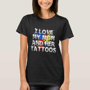 Jag Kärlek mitt Mamma och hennes Tattoos Splaton B T Shirt