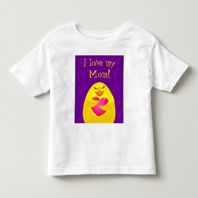 Jag kärlek mitt Mamma! T-shirt (Framsida)