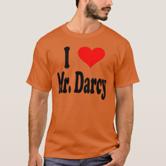 Jag Kärlek, mr Darcy, roligt T Shirt