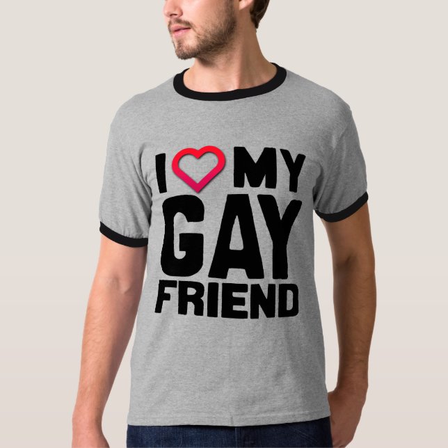JAG KÄRLEK MY GAY FRIEND - TRÖJA (Framsida)