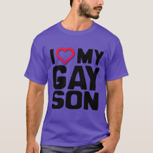 JAG KÄRLEK MY GAY SON -.png T-shirt