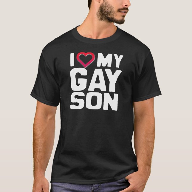JAG KÄRLEK MY GAY SON - -.png Tröja (Framsida)