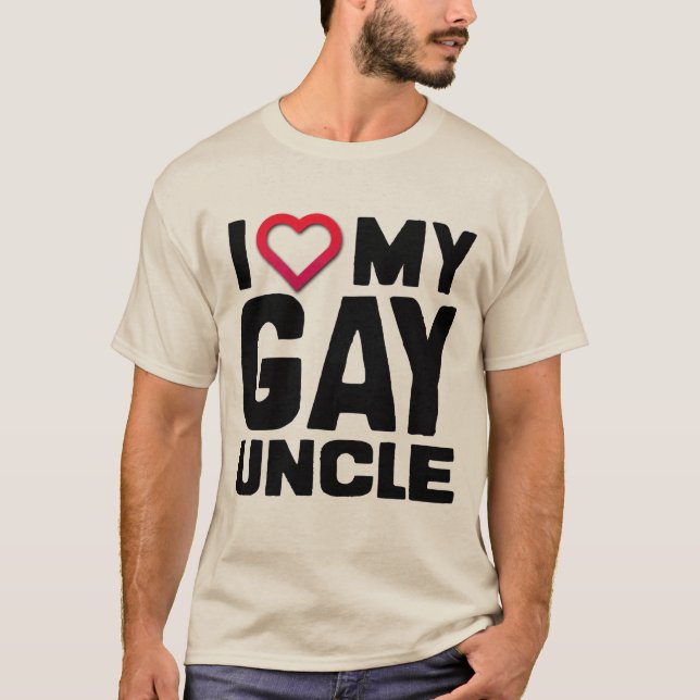 JAG KÄRLEK MY GAY UNCLE - TRÖJA (Framsida)
