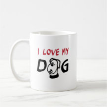 Jag Kärlek My Hund med hund illustration