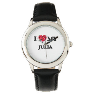 Jag kärlek my Julia Armbandsur
