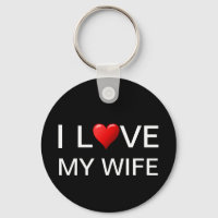 JAG KÄRLEK MY WIFE KEYCHAIN