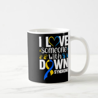 Jag Kärlek någon med nedåtsyndrom Kaffemugg