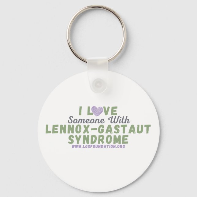 Jag kärlek någon med nyckelkedjan LGS-knapp Nyckelring (Framsida)