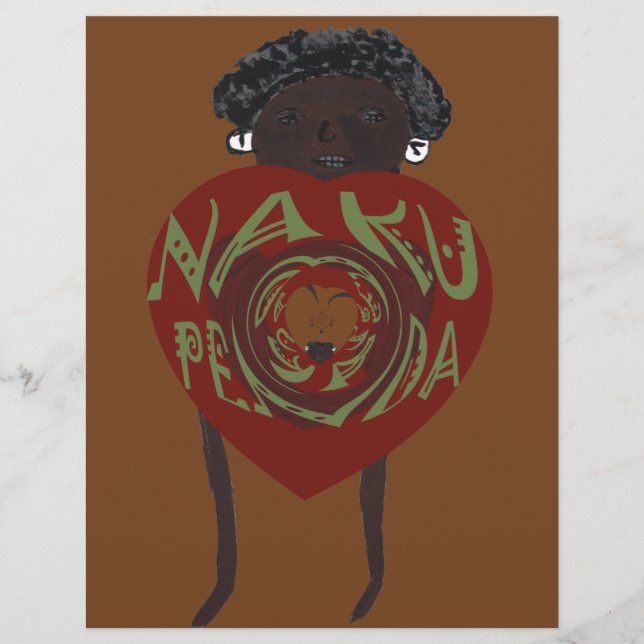 Jag kärlek! Nakupenda Sana (Framsida)