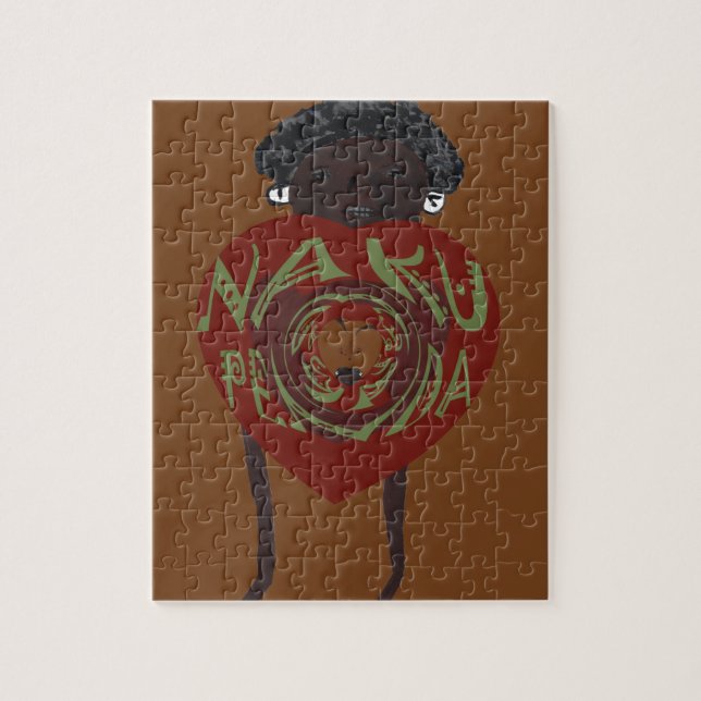 Jag kärlek! Nakupenda Sana Pussel (Vertikal)