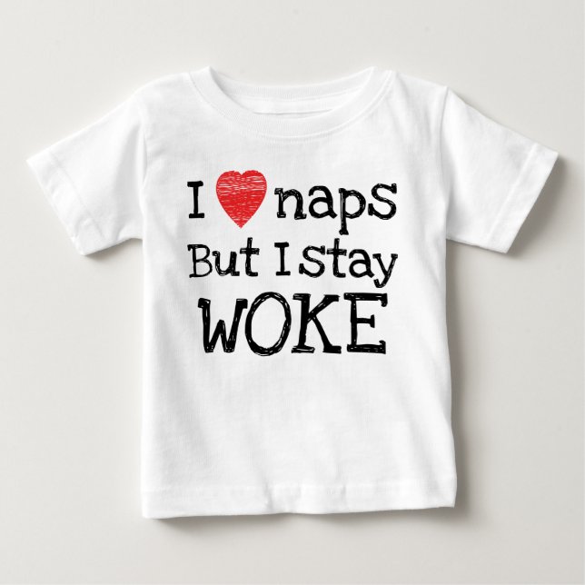 Jag Kärlek Naps, men jag stannar här T Shirt (Framsida)