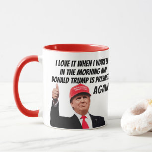 Jag Kärlek när Donald Trump är president igen Lusn Mugg