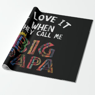Jag Kärlek när du kallar mig Pappa Shirt Hip hop Presentpapper