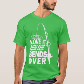 Jag kärlek när hon böjer över1 t shirt