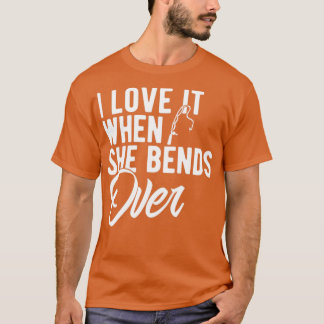 Jag Kärlek när hon böjer över 14 T Shirt