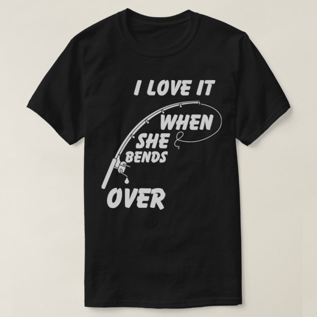 Jag Kärlek när hon böjer över 21 T Shirt (Design framsida)