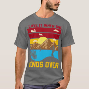 Jag Kärlek när hon böjer över 3 T Shirt