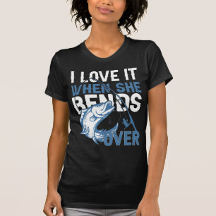 Jag Kärlek när hon böjer sig över T Shirt