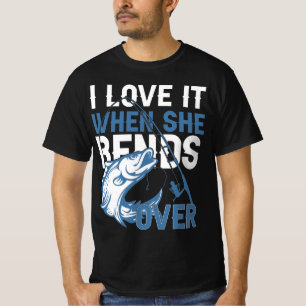 Jag Kärlek när hon böjer sig över T Shirt
