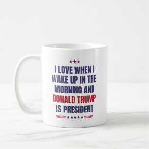 Jag Kärlek när jag vaknade upp.. Och trenden är pr Kaffemugg