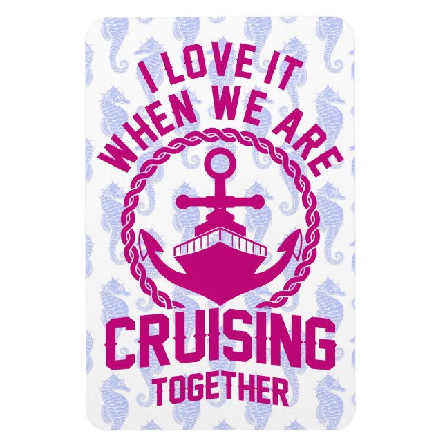 Jag kärlek när vi marscherar tillsammans - Dörren Magnet (Vertikal)