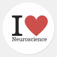Jag ❤️ Kärlek Neuroscience STICKER