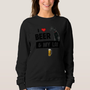Jag Kärlek och min Svart lab arbetshälsa i Pappa v T Shirt
