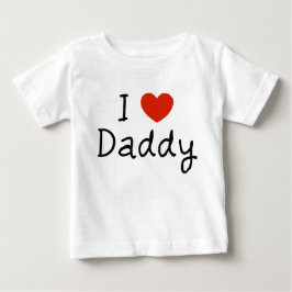 Jag Kärlek pappa, söt baby Tee