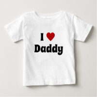 Jag kärlek pappa tshirt