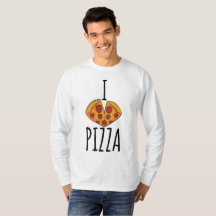 Jag kärlek Pizza! T-Shirt