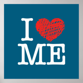 Jag kärlek poster