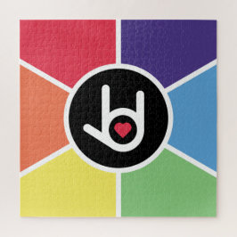 Jag Kärlek, Regnbåge Pussel