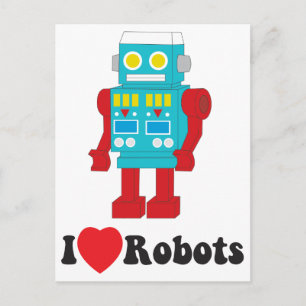 Jag Kärlek Robots! Vykort