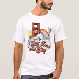 Jag Kärlek San Francisco Manar-Shirt T Shirt