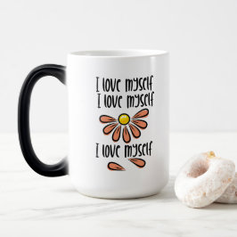 Jag kärlek själv magisk mugg