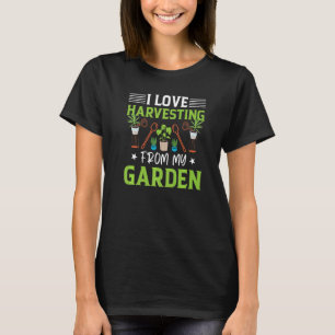 Jag Kärlek skördar från min Garden Natur T Shirt