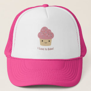 Jag kärlek till Bake! Cute Cupkaka Keps